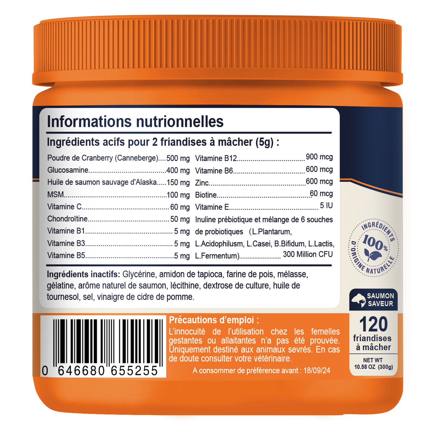 2+1 MULTIVITAMINES MINERAUX ET PROBIOTIQUES - goldenmask.fr
