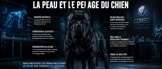 Quelles friandises choisir pour la peau et le pelage du chien ?