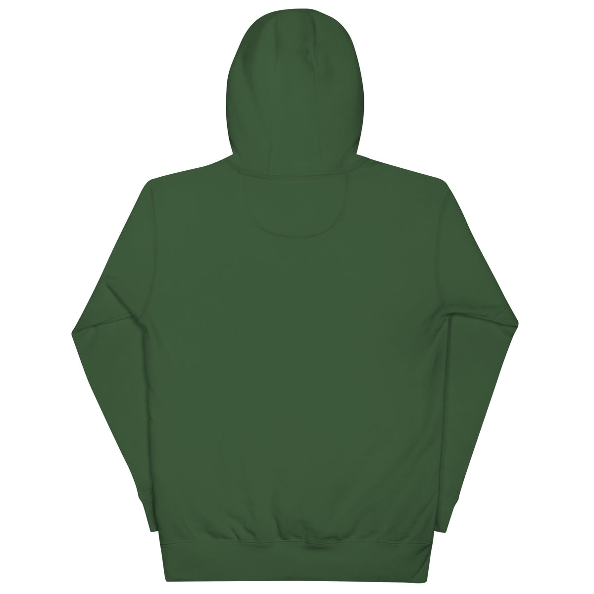 Dos uni du sweat mixte vert forêt Le bonheur a du flair