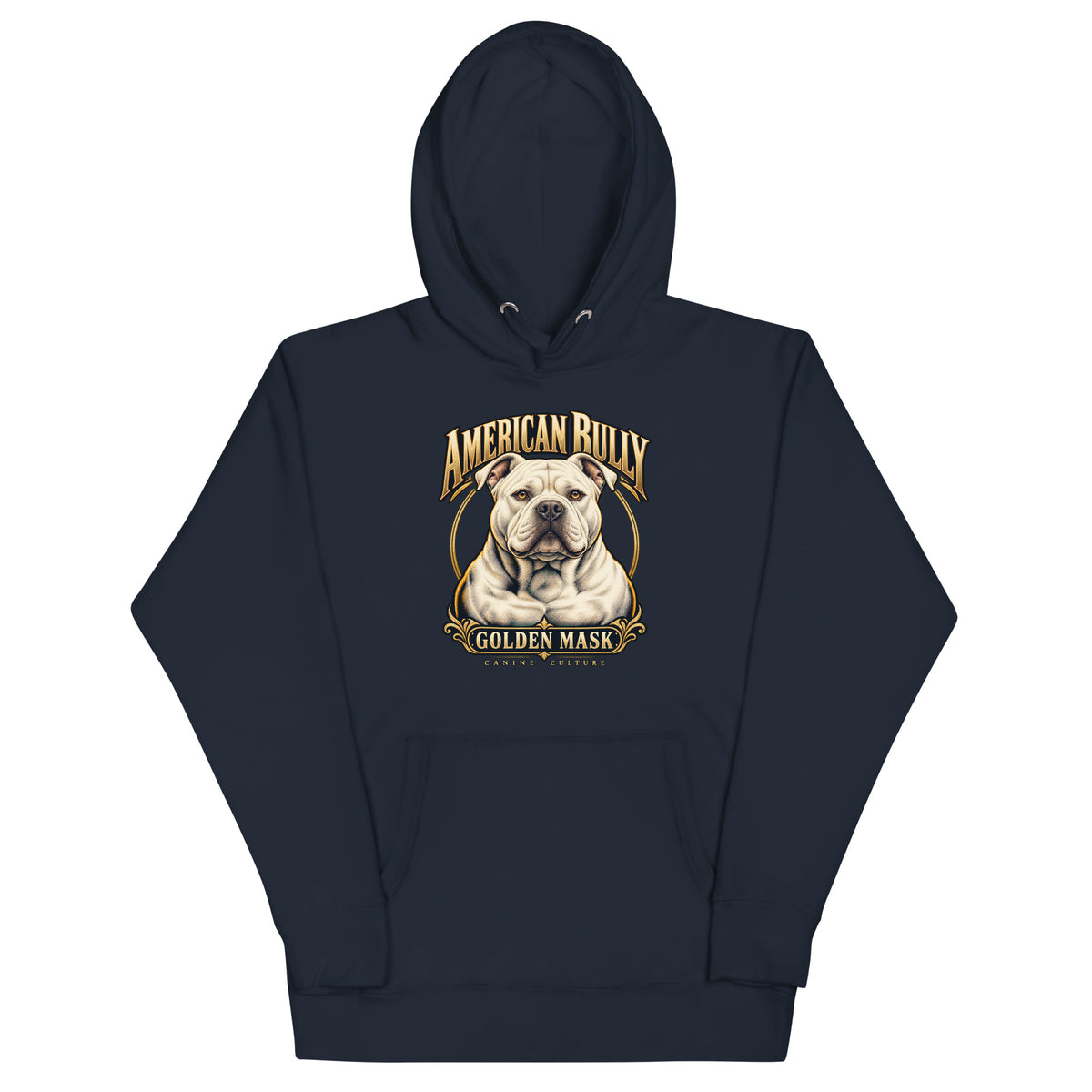 Sweat à capuche mixte American Bully — Canine Culture | Golden Mask Wear