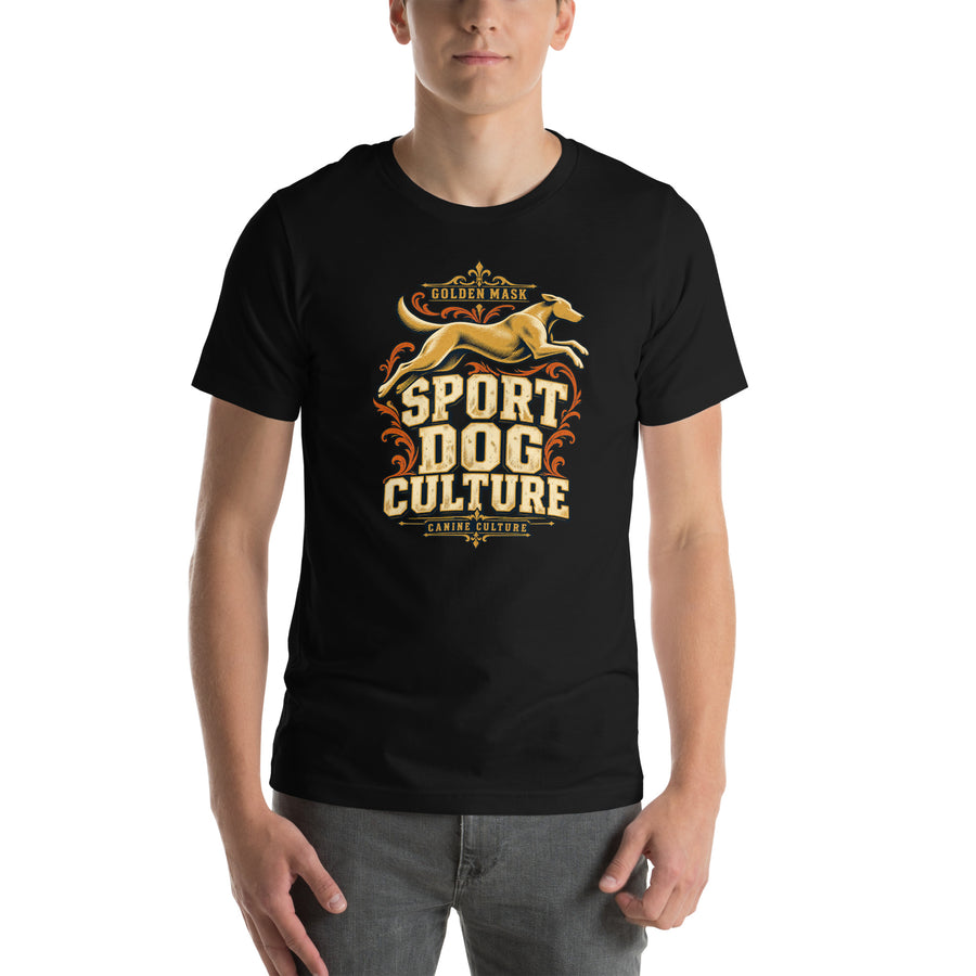 T-shirt Sports Canins — SPORT DOG CULTURE — Golden Mask Wear