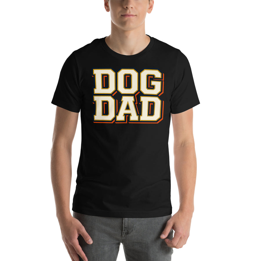T-shirt DOG DAD — Cadeau pour papa de chien — Golden Mask Wear